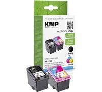 KMP MULTIPACK H162V - Pack de 2 - noir, couleur (cyan, magenta, jaune) - compatible - cartouche d'encre - pour HP Envy 55XX, 56XX, 76XX ; Officejet 200, 250, 252, 57XX, 8040