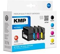 KMP Cartouche d'encre H174V - Pack 4 XXL Noir/Cyan/Magenta/Jaune - compatible HP 932XL/933XL