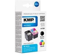 KMP MULTIPACK H178V - Pack de 2 - noir, couleur (cyan, magenta, jaune) - compatible - cartouche d'encre (alternative pour : HP 303XL, HP T6N03AE, HP T6N04AE) - pour HP ENVY Photo 62XX, Photo 71XX, Pho