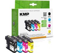KMP Patrone Brother LC-123 VALBPDR Multipack 4x 600 S. B60V