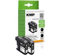 KMP Patrone Brother LC-223BK black Doppelp. 2x550S. B62DX