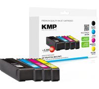 KMP MULTIPACK H117V - Pack de 4 - à rendement élevé - noir, jaune, cyan, magenta - compatible - cartouche d'encre (alternative pour : HP 970XL, HP 971XL, HP CN625AE, HP CN626AE, HP CN627AE, HP CN628AE) - pour HP Officejet Pro X451dn, X451dw, X476dn, X