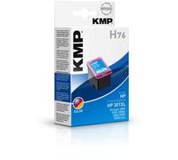 KMP Patrone HP CH564EE Nr.301XL color 350 S. H76 rechargée