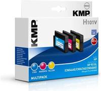 KMP Patrone HP NR.951XL Multipack 3x1500 S. H101V rechargée