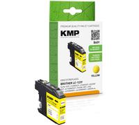 KMP Printtechnik AG 1525,4009 KMP Patrone Brother LC-123Y 600 S. jaune remanufacturé