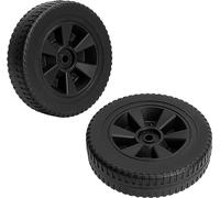 KMQRDZi Lot de 2 roues directionnelles de 7 pouces - Roues moulées par soufflage - Accessoires de barbecue - Pièces de rechange - Dynaglō, 70-05-110 DGF493BNP