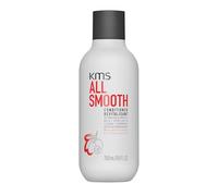 KMS Allsmooth Après-shampoing pour cheveux moyens à forts, forts, anti-frisottis, anti-frisottis, lissage, brillance, olive upcyclée, sans silicone, formule végétalienne, 250 ml
