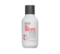 KMS Allsmooth Après-shampoing pour cheveux moyens à forts, forts, anti-frisottis, anti-frisottis, lissage, brillance, olive upcyclée, sans silicone, formule végétalienne, 75 ml