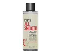 KMS ALLSMOOTH Huile nourrissante intense pour cheveux moyens à forts et forts qui ont besoin de contrôle des frisottis et de brillance, olive upcyclée, sans silicone, formule végétalienne, 100 ml