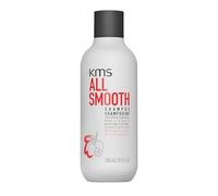 KMS ALLSMOOTH Shampooing pour cheveux moyens à forts, forts, anti-frisottis, anti-frisottis, lissage, brillance, olive upcyclée, sans silicone, formule végétalienne, 300 ml