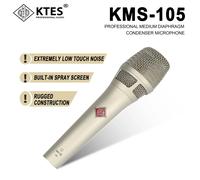 Kms105 Micro À Condensateur Supercardioïde Microphone Filaire Vocal Professionnel Pour L'Enregistrement En Studio,Le Chant En Direct,La Diffusion Et Le Streaming.1 Piece.