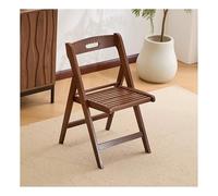 KMUD Modern Leather Side Chair Dining Chairs Armless Accent Chair Mid Century Round Kitchen Chairs with Curved Backrest & Metal Legs,Coffee Stools for Dining, Living & Meeting Room(Brown-1)