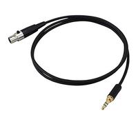 Kmuing Jack 3,5 Mm à 3 Broches XLR Femelle pour Bm800 Pc Casque Mélangeur Microphone Stéréo Caméra Amplificateur 0,3 M