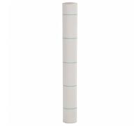 KMUNGDWG Toile anti-mauvaises herbes blanche, 1 x 100 m, en polypropylène, perméable à l'eau, stabilisée aux UV, pour parterres, chemins et terrasses, facile à découper