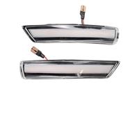 KMVPVGZHCN Clignotant Séquentiel Latéral Rétroviseur Pour Mondeo MK4 Facelift 2011-2014 Dynamique À LED Latéral Indicateur Séquentiel Clignotant Lampe(Yellow-Crystal)