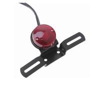 KMVPVGZHCN Feu arrière de moto Pour Moto Suzuki Chopper Bobber 1 Pièce Avec Support De Plaque D'immatriculation Feu Arrière LED Rétro Rouge