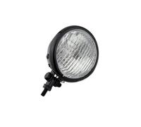 KMVPVGZHCN Moto Headlight Phare De Moto Universel H4 Rond Rétro 12 V Feux De Route/croisement(Black)