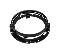 KMVPVGZHCN Moto Headlight Pour Road King Pour Jeep Pour Wrangler Jk Phare LED Halo Angel Eyes 7 Pouces Pour Moto Compatible Avec(Bracket)