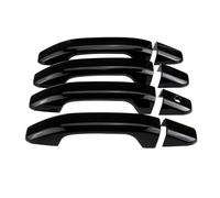 KMVPVGZHCN Poignée de porte extérieure côté conducteur Pour Chevy Pour Silverado 1500 2500 3500 Pour GMC 2014 2015 2016 2017 2018 2019 Couverture Poignée Extérieure Voiture Chrome(Black)