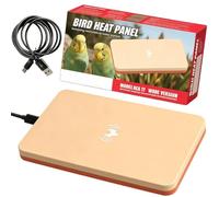 Kmxvzhqtn Réchauffeur pour Cage à Oiseaux Tapis Chauffant USB 18 x 10 cm