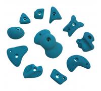 KMZ Holds - Set 4 - Pack de 11 prises d'escalade S-XL - blue