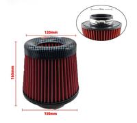 Kn Filtre À Air D'admission 3 Pouces 76mm Voiture Moto Filtre À Air Universel À Haut Débit Tête De Champignon Pour Kn Grande Puissance Performance - Type Red 76mm #B