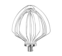 KN211WW Stainless Steel 11-Wire Whip Attachment for Kitchenaid Bowl Lift Mixer 7QT Bowl Replacement Egg Beater Whisk