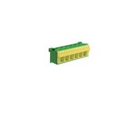 Hager Bornier de terre KN26E sans vis 20x4 mm² + 6x25 mm²