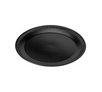 Knabstrup Keramik Assiette Knabstrup noir 19 cm