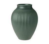 Knabstrup Keramik Vase Knabstrup Ripple mat vert céladon 20 cm