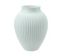 Knabstrup Keramik Vase strié Knabstrup 20 cm Ice blue