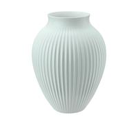 Knabstrup Keramik Vase strié Knabstrup 27 cm Ice blue