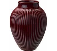 Knabstrup Vase Ripple, Vase décoratif, Vase de fleurs, Céramique, Berry, 27 cm, K1234-2