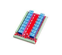 KNACRO Module de commande de relais 3 canaux 30 A CC 05 V Module de commande isolé bidirectionnel Déclencheur de niveau haut/bas (DC 24 V, 10 A 16 canaux)