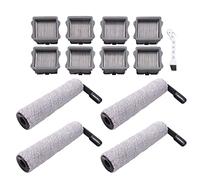 Knadgbft 1 ensemble brosse rouleau de rechange et filtre HEPA pour aspirateur sans fil Floor ONE S5