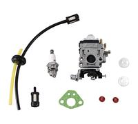 Knadgbft 1 lot de carburateur MP15 15 mm 1E40-5 43Cc 49Cc 52Cc Carburateur Tasse à huile Papier Pad Pièces de moteur essence Alliage