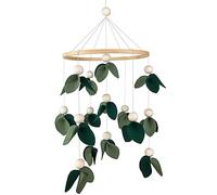 Knadgbft 1 Pièce Garçons et Filles Berceau Feutre Tissu Perles Cloche de Lit Chambre D'Enfant Lit Suspendu Décoration Baby Shower pour Nourrisson