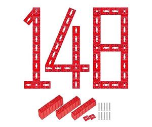 Knadgbft 148 Pièces de Rehausseurs de Prises de Courant pour Boîte Électrique + 10 Vis, Rehausseurs de Commutateur Électrique, Douilles de Prise de Courant, Rallonges