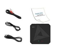 Knadgbft Adaptateur audio Bluetooth pour streaming de musique, adaptateur audio sans fil fonctionne avec les smartphones et tablettes