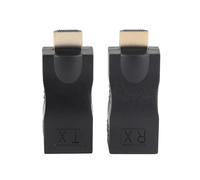 Knadgbft Adaptateur d'extension 4K 3D 1.4 30 m vers RJ45 sur réseau LAN Ethernet 5e/6