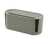 Knadgbft Boîte de rangement pour câbles métalliques, support de routeur WiFi sans fil pour chambre à coucher (vert)
