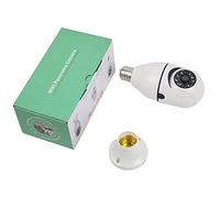 Knadgbft Caméra de surveillance avec ampoule Wifi 5G - Vision nocturne - Couleur - Automatique - Suivi humain