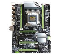 Knadgbft Carte mère de bureau X79 Lga 2011 CPU Ordinateur 4 canaux Support M.2 E5-2670 V1 V2 SATA 3.0 USB 3.0 pour B75