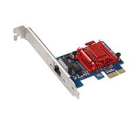 Knadgbft Carte réseau sans fil PCIe 1 x RJ45 10/100/1000 Mbps 1 Gbps Fast Ethernet LAN Card BCM5721&5751 Chipset Support ROS, ESXi