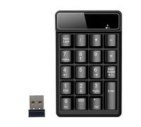Knadgbft Clavier numérique portable multifonction USB pour ordinateur, comptabilité financière, mini clavier Bluetooth