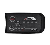 Knadgbft Compteur d'affichage LED pour vélo électrique S810 à 5 broches IP65 36 V