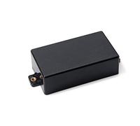 Knadgbft Coque de micro Humbucker scellée en plastique pour micro SQ (noir)