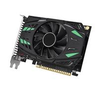 Knadgbft Geforce GT740 Carte graphique 4 Go GDDR3 128 bits 993 MHz 1250 MHz 28 Nm PCle X16 2.0 VGA+HD+DVI Carte vidéo Noir