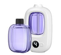 Knadgbft LCD Aromathérapie Machine Désodorisant Automatique Pulvérisateur Huile Essentielle Diffuseur de Parfum Dortoir Dortoir Désodorisant Durable C