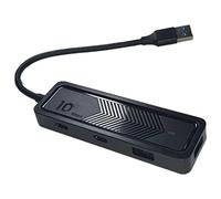 Knadgbft Lecteur de carte mémoire pour ordinateur 6 en 1 USB Expander 10 Gbit/s Transmission de données rapide USB-C Splitter USB 3.2 Type C Hub, USB A